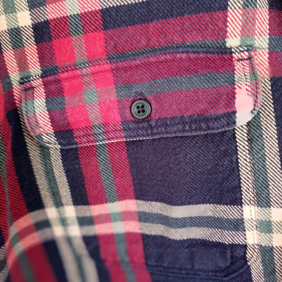 Eddie Bauer flannel shirt jacket - Picture 5 of 11